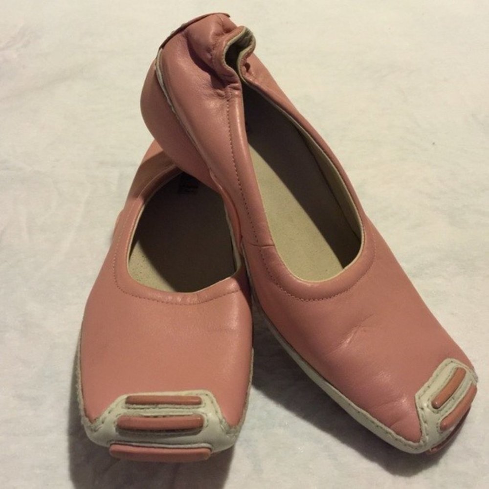 Privo by Clarks Leather Shoes, Pink, Size 9.5M